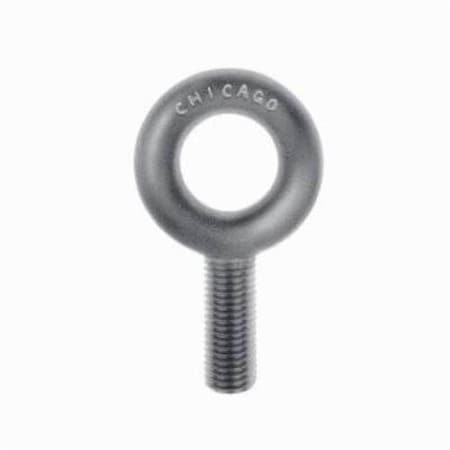 Machinery Eye Bolt 3/4-10, 2 In Shank, 1-1/2 In ID, Steel, Plain